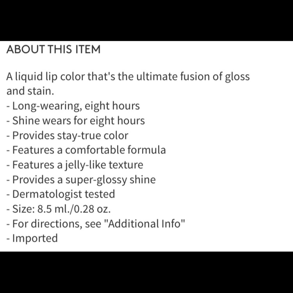 🆕 MAC - Versicolour Stain in Ceaseless Energy - Picture 3 of 5